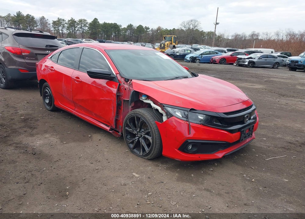 2020 HONDA CIVIC SPORT VIN: 2HGFC2F89LH550289