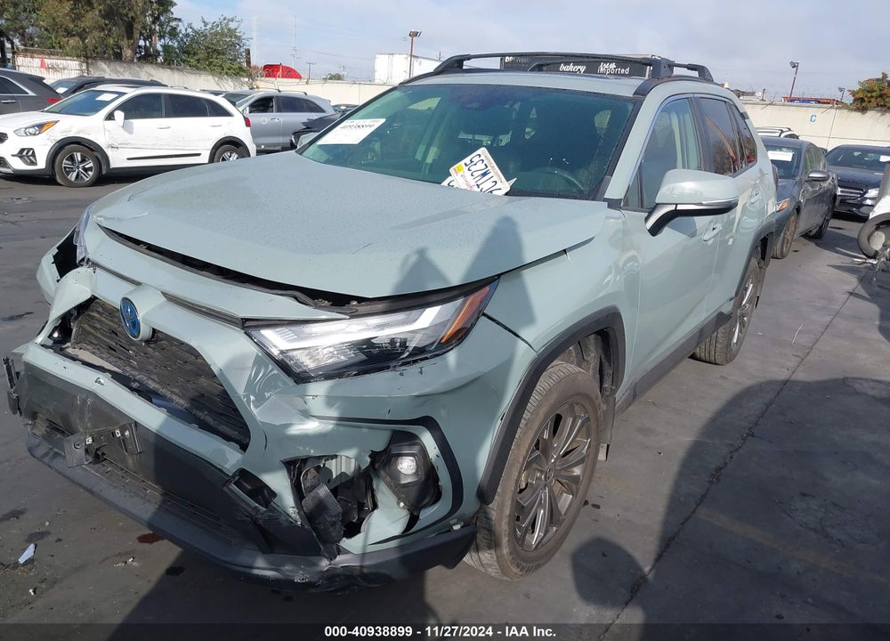 2022 TOYOTA RAV4 HYBRID XLE PREMIUM VIN: JTMB6RFV3ND071207