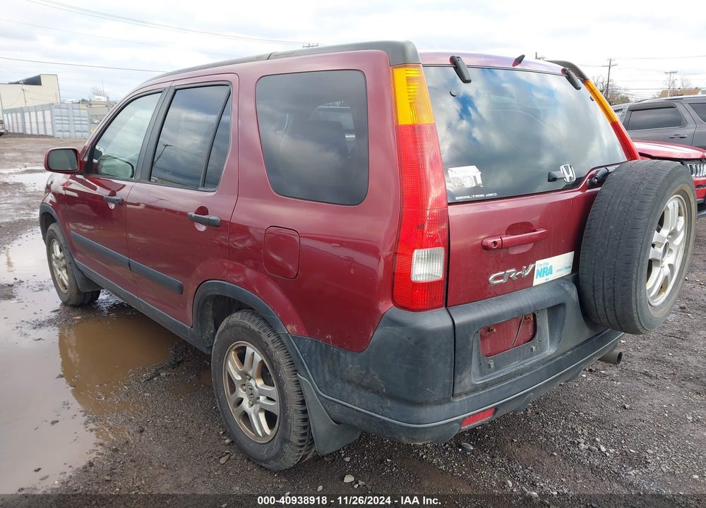 2004 HONDA CR-V EX VIN: SHSRD78804U212704