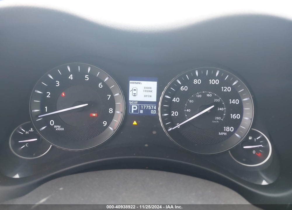 2012 INFINITI M37 VIN: JN1BY1AP2CM333013