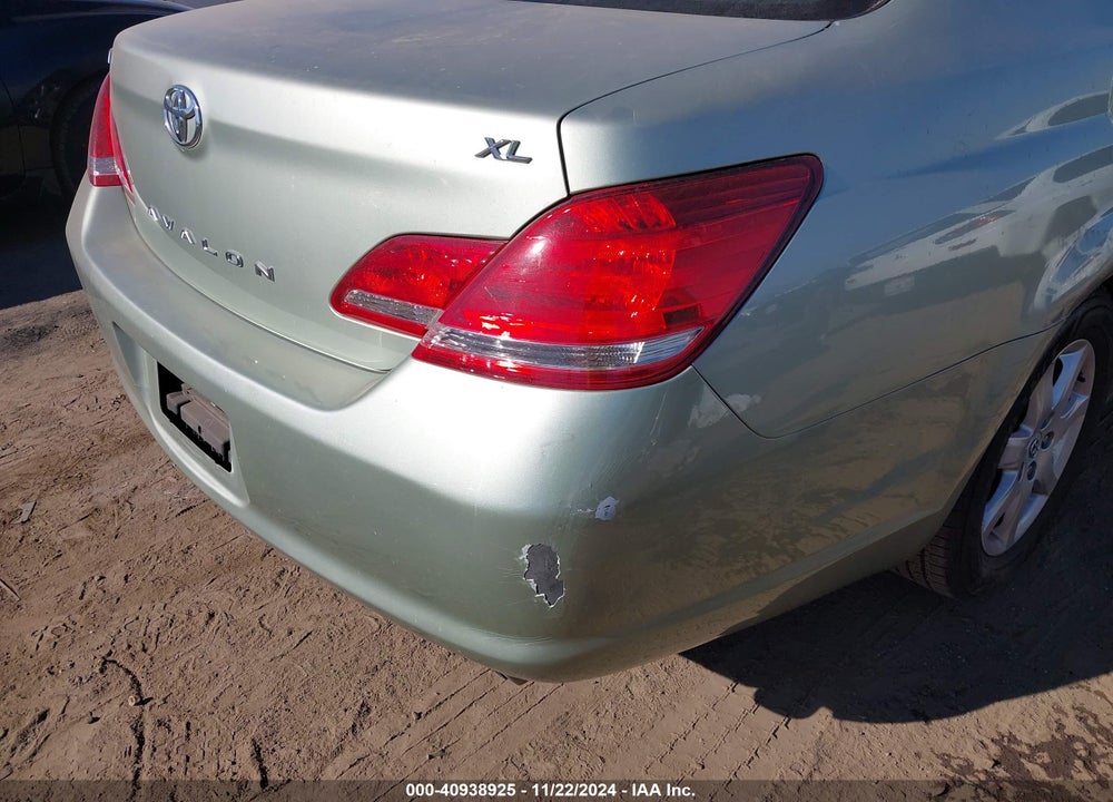 2006 TOYOTA AVALON VIN: 4T1BK36B86U146124