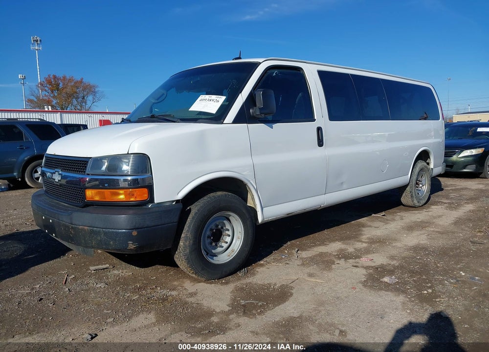 2015 CHEVROLET EXPRESS 3500 LT VIN: 1GAZG1FF1F1224572