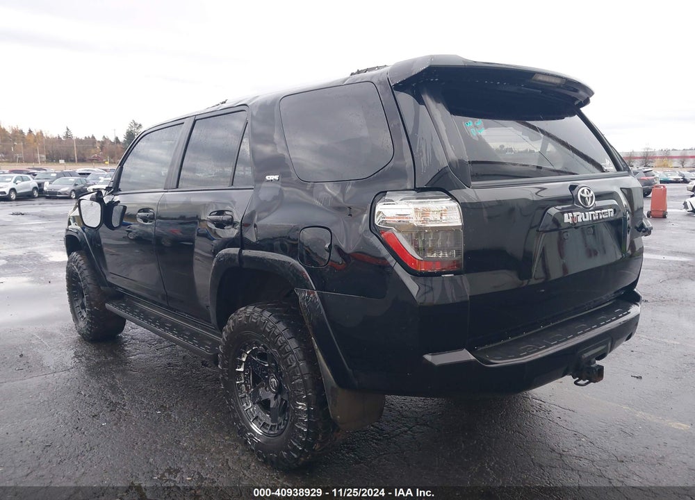 2019 TOYOTA 4RUNNER SR5 VIN: JTEBU5JR7K5648198