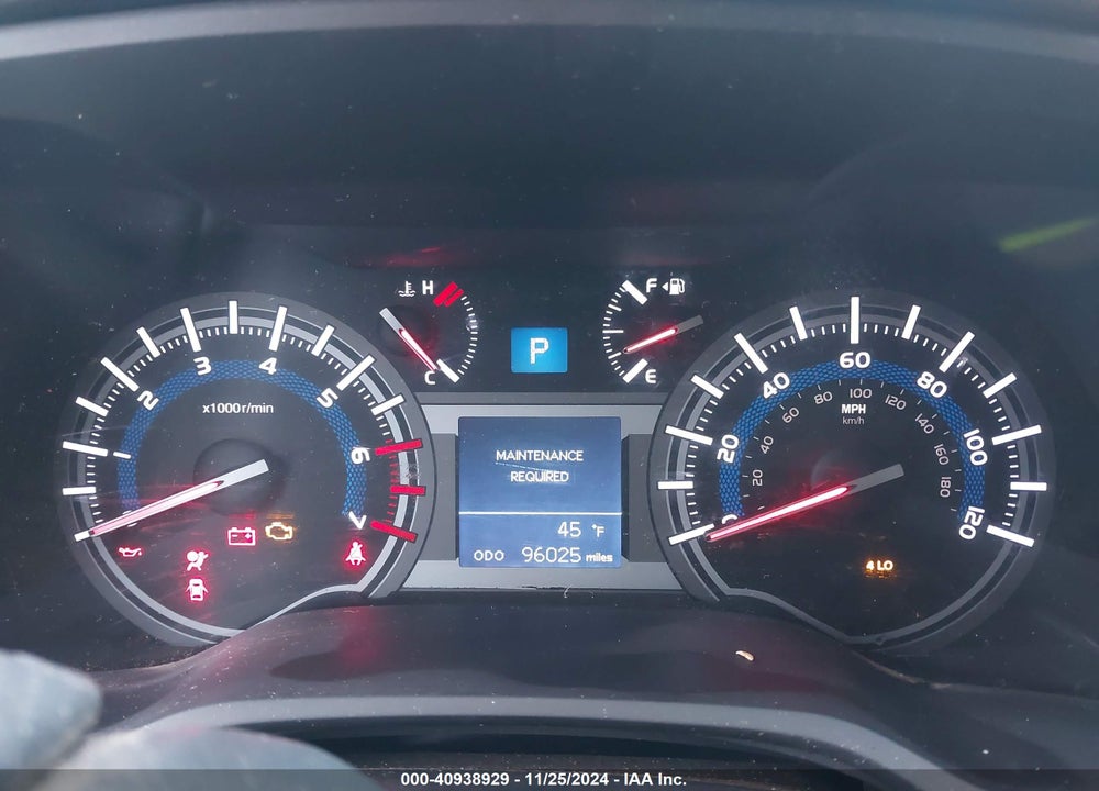 2019 TOYOTA 4RUNNER SR5 VIN: JTEBU5JR7K5648198