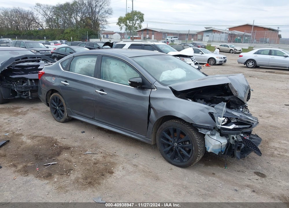 2018 NISSAN SENTRA SR VIN: 3N1AB7AP6JY280133