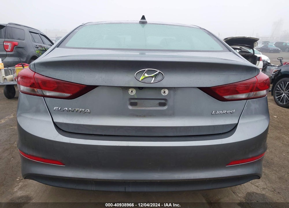 2017 HYUNDAI ELANTRA LIMITED VIN: KMHD84LF2HU127558