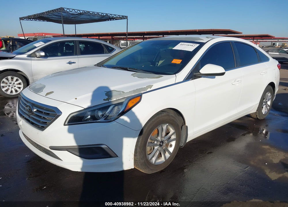 2016 HYUNDAI SONATA SE VIN: 5NPE24AF6GH421471