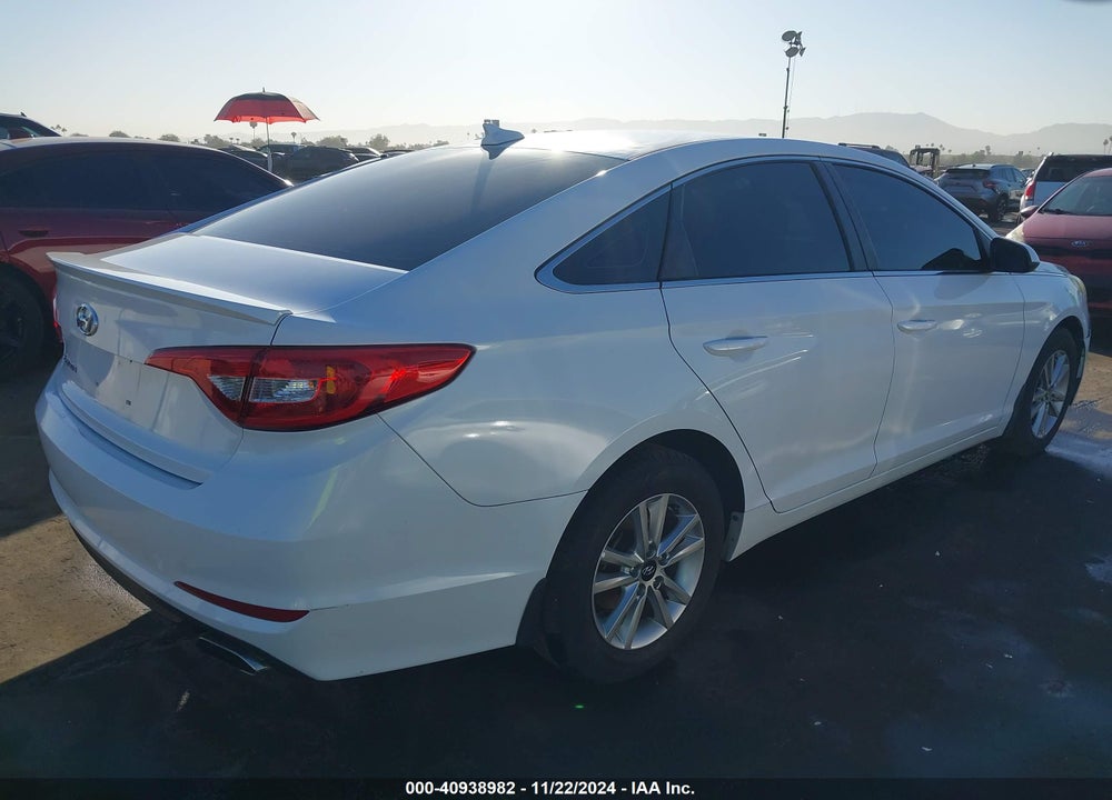2016 HYUNDAI SONATA SE VIN: 5NPE24AF6GH421471