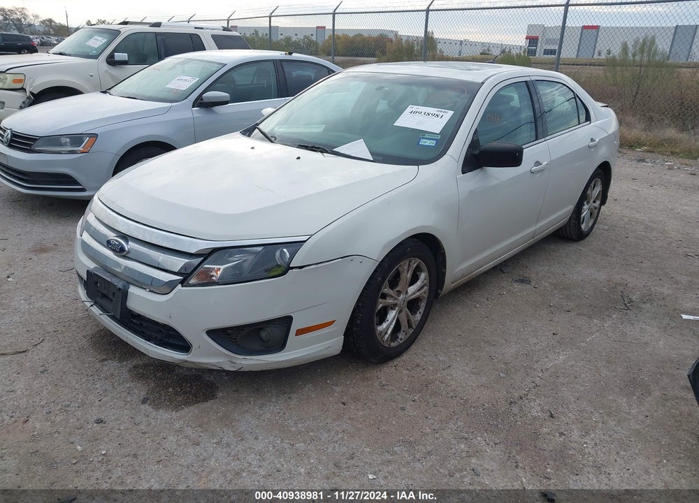 2012 FORD FUSION SE VIN: 3FAHP0HA7CR107732