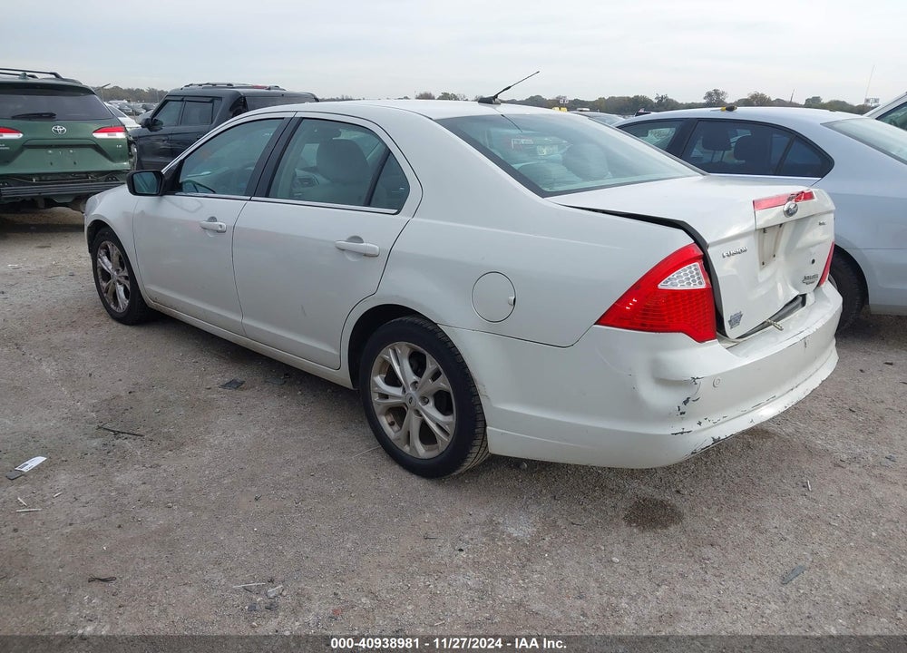 2012 FORD FUSION SE VIN: 3FAHP0HA7CR107732