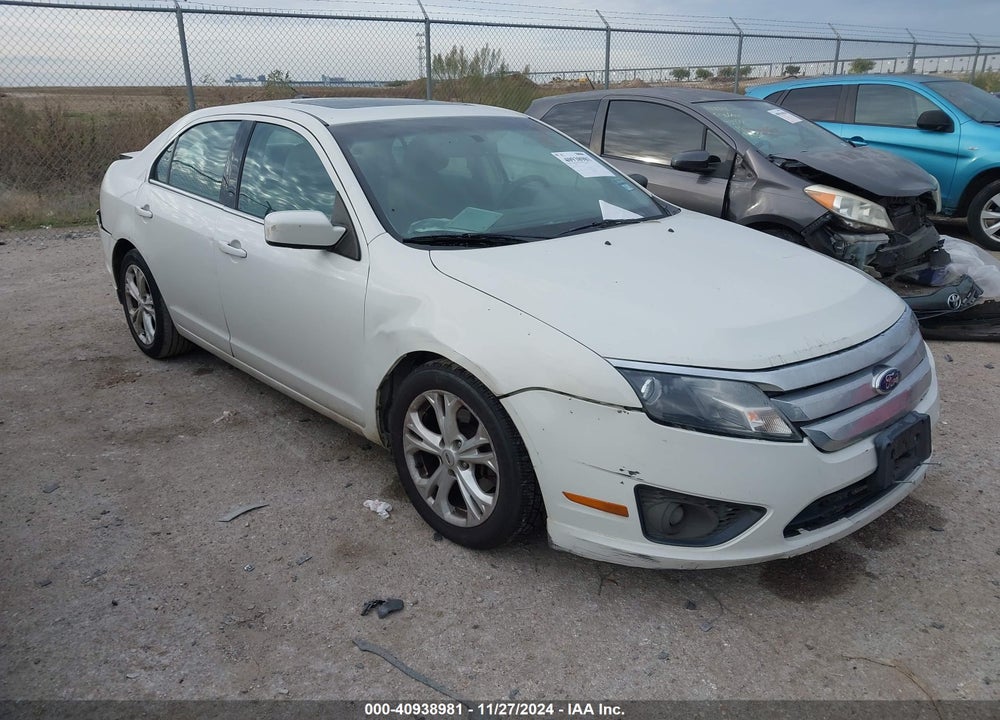 2012 FORD FUSION SE VIN: 3FAHP0HA7CR107732