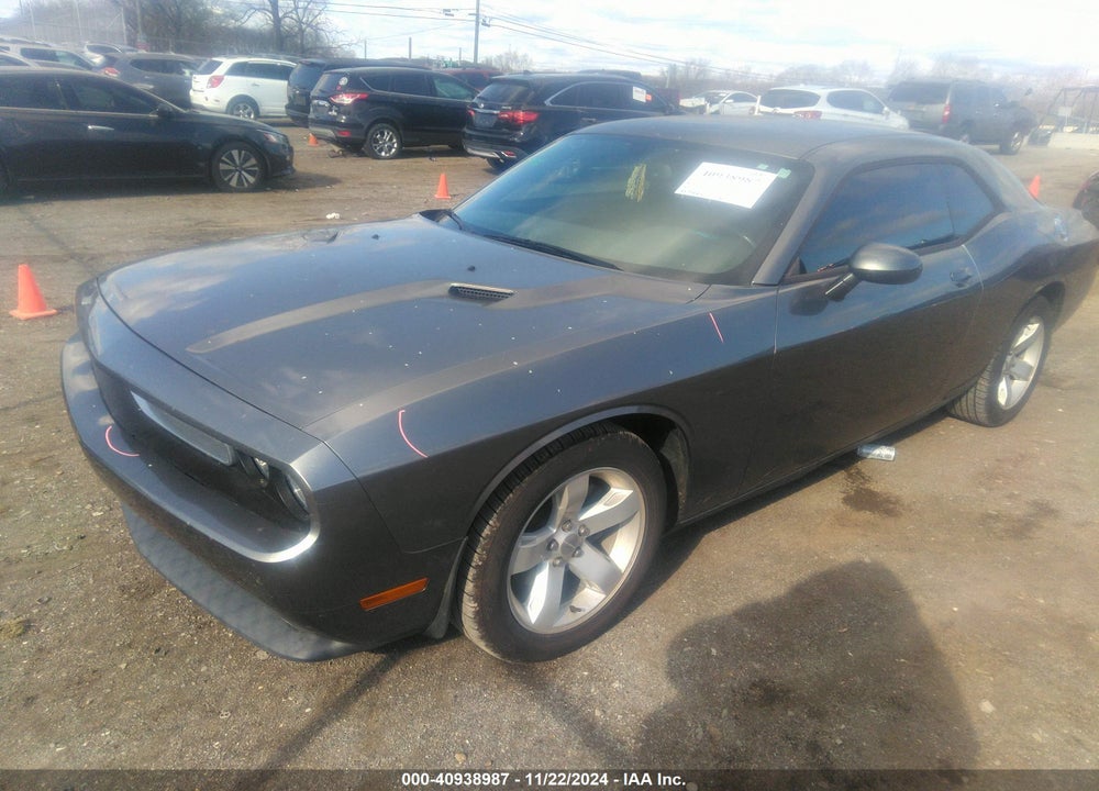 2012 DODGE CHALLENGER VIN: 2C3CDYAG9CH155453