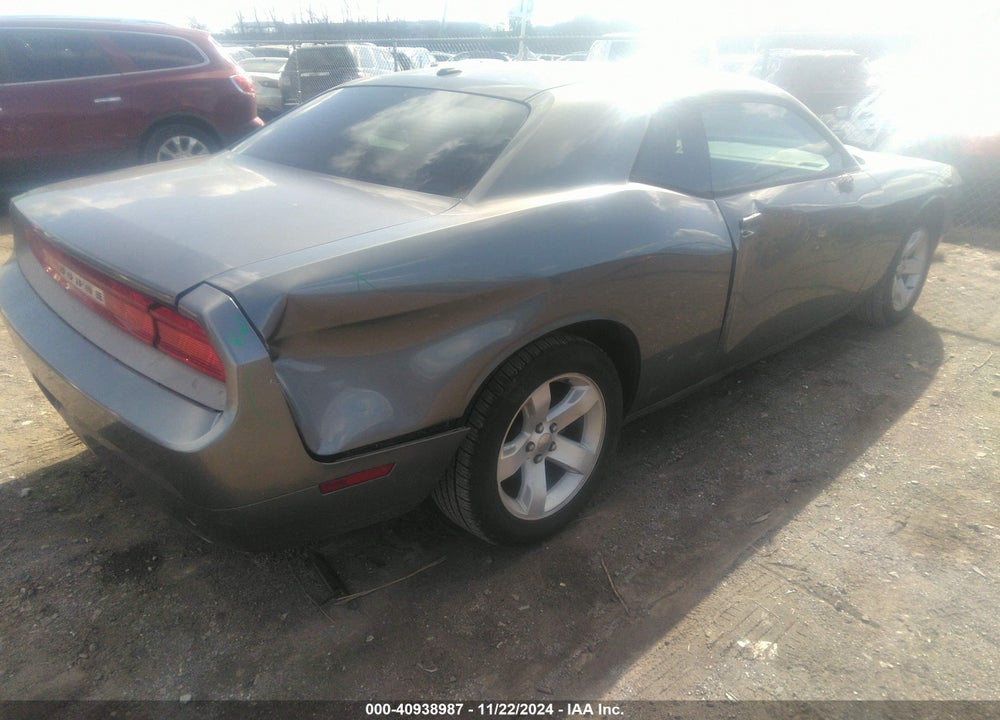 2012 DODGE CHALLENGER VIN: 2C3CDYAG9CH155453