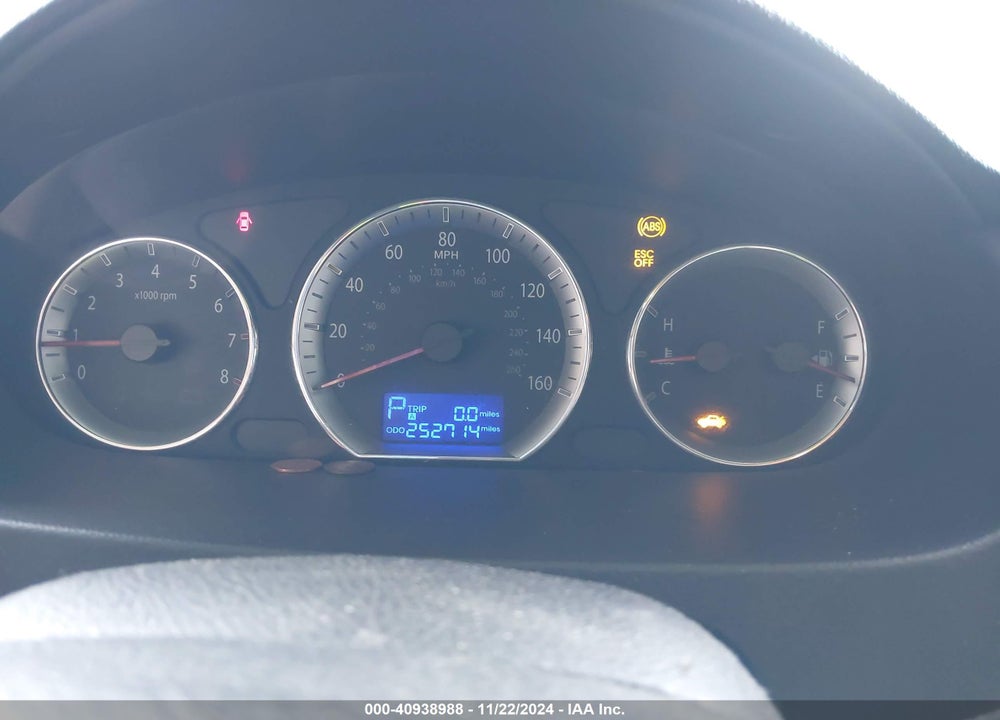 2009 HYUNDAI SONATA VIN: 5NPET46F59H495425