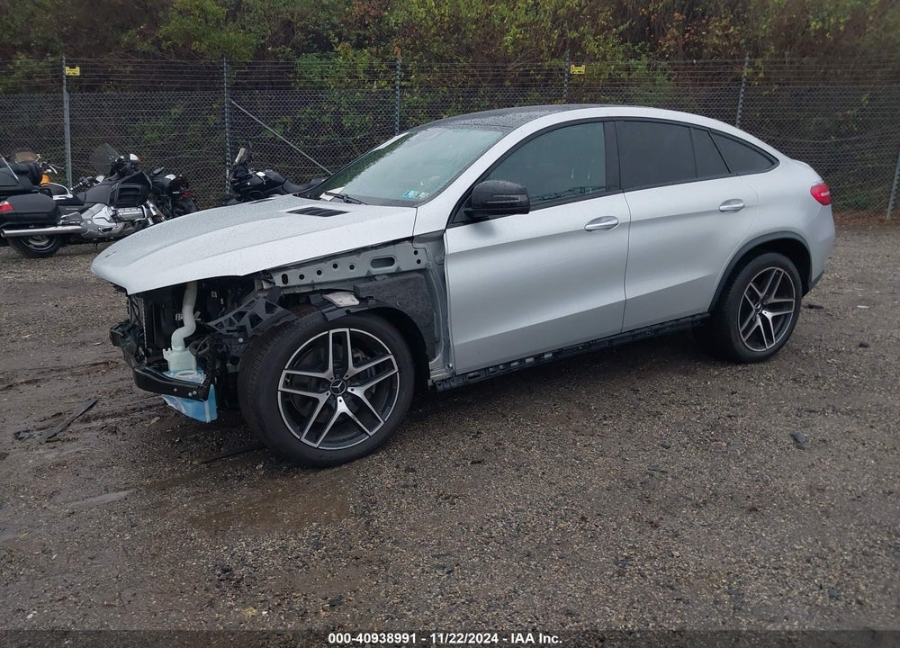 2019 MERCEDES-BENZ AMG GLE 43 COUPE 4MATIC VIN: 4JGED6EB2KA152460