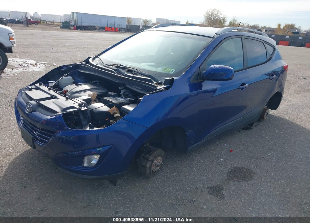 2014 HYUNDAI TUCSON SE VIN: KM8JUCAG8EU871830