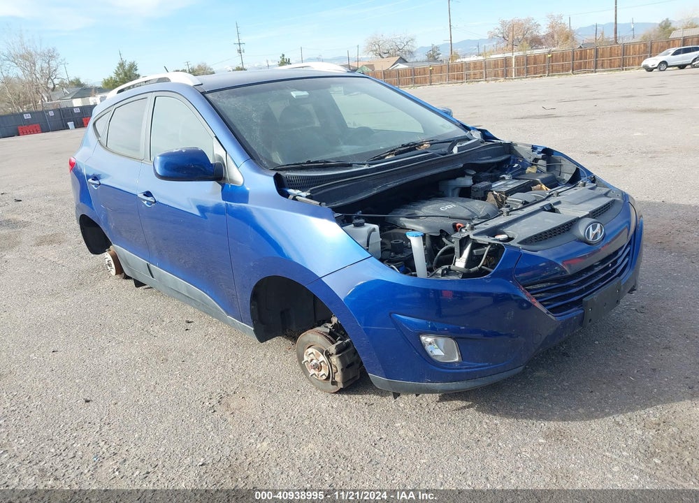 2014 HYUNDAI TUCSON SE VIN: KM8JUCAG8EU871830
