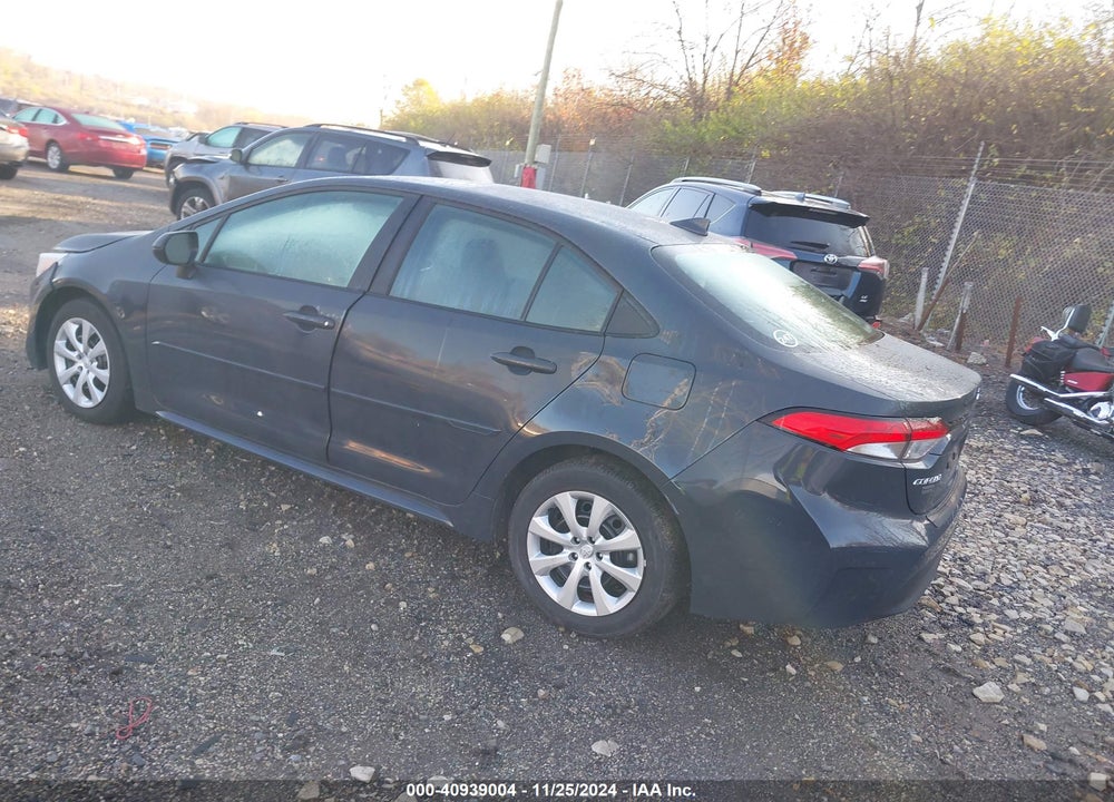 2024 TOYOTA COROLLA LE VIN: 5YFB4MDE1RP146954