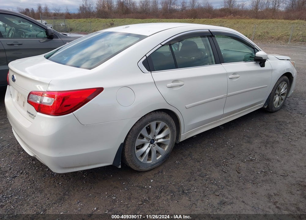 2015 SUBARU LEGACY 2.5I PREMIUM VIN: 4S3BNAF69F3042296