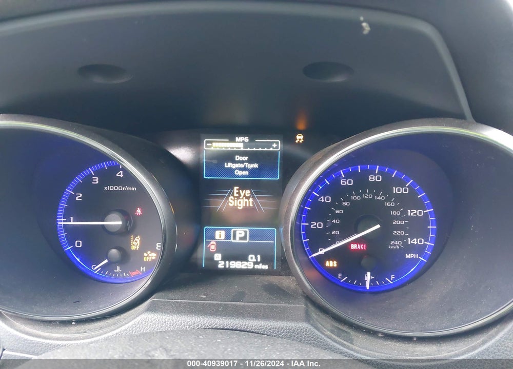 2015 SUBARU LEGACY 2.5I PREMIUM VIN: 4S3BNAF69F3042296
