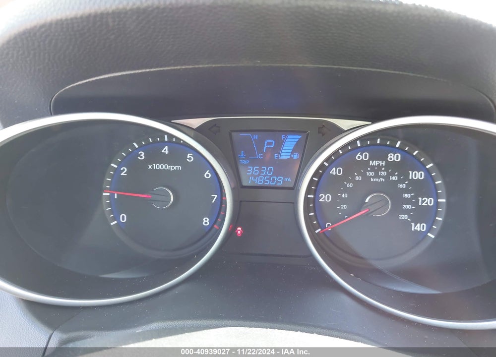 2013 HYUNDAI TUCSON GLS VIN: KM8JU3AC3DU732653