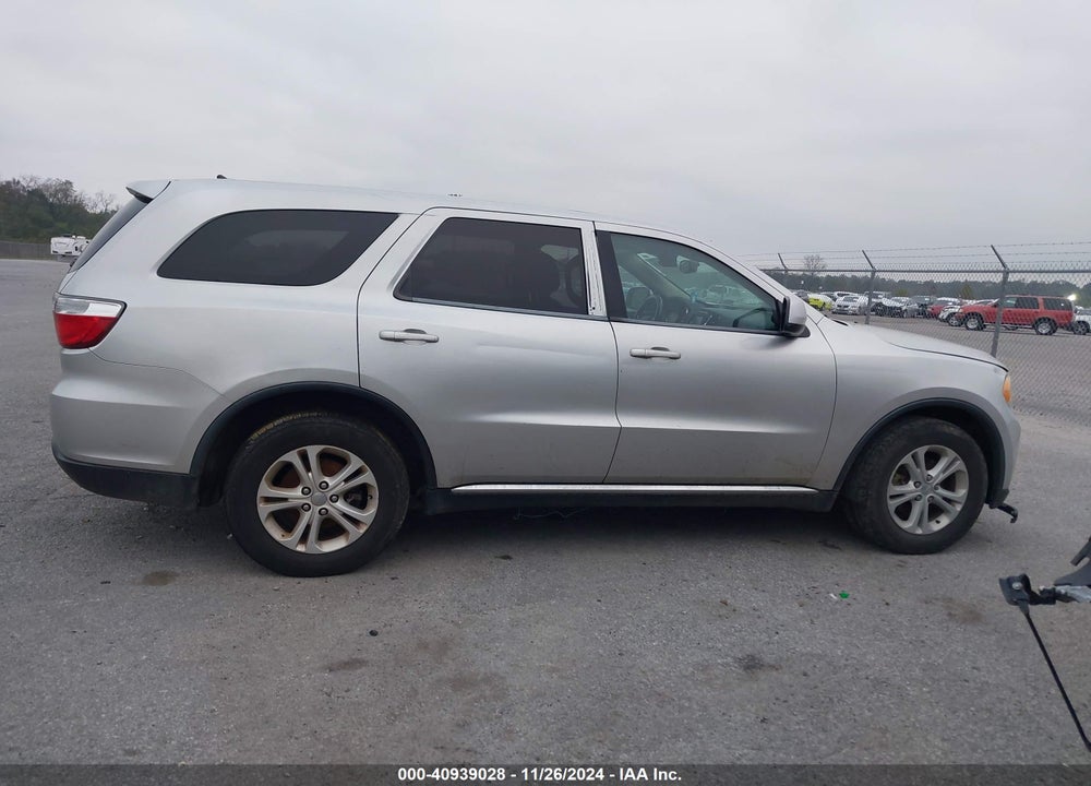 2013 DODGE DURANGO SXT VIN: 1C4RDHAGXDC571943