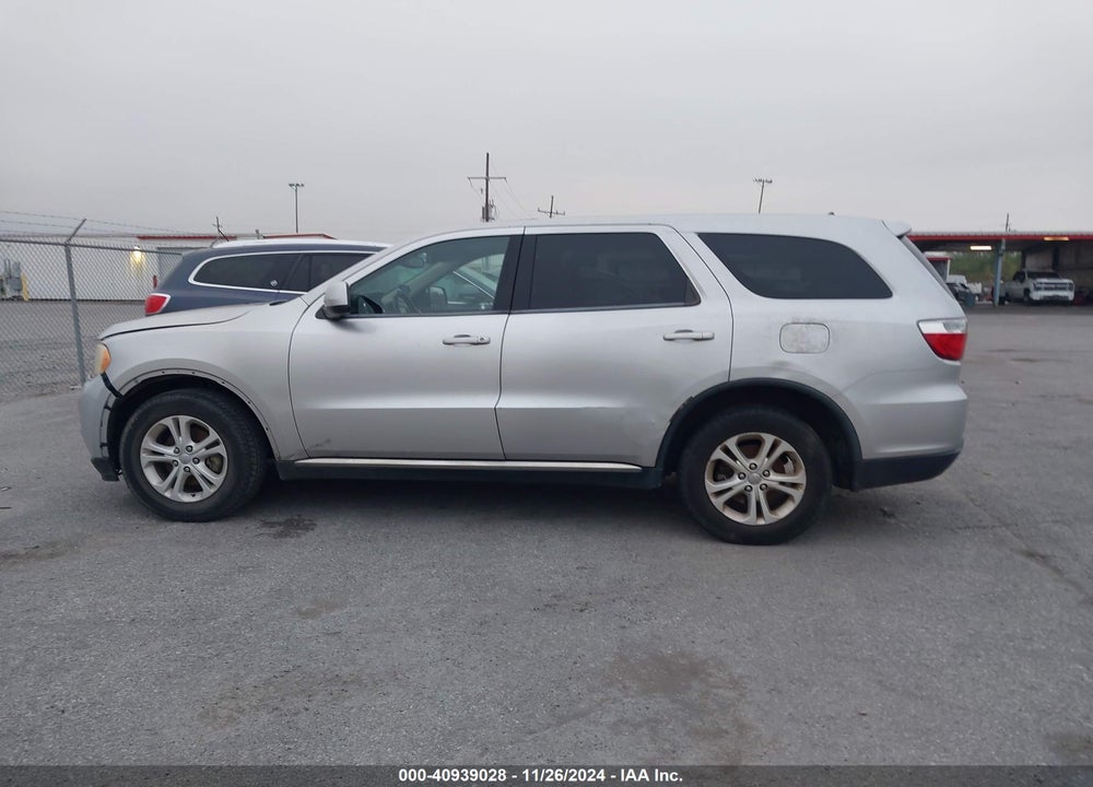 2013 DODGE DURANGO SXT VIN: 1C4RDHAGXDC571943