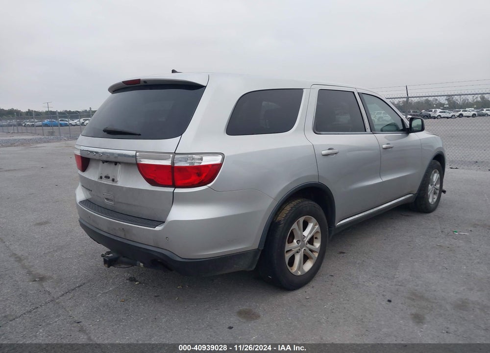 2013 DODGE DURANGO SXT VIN: 1C4RDHAGXDC571943
