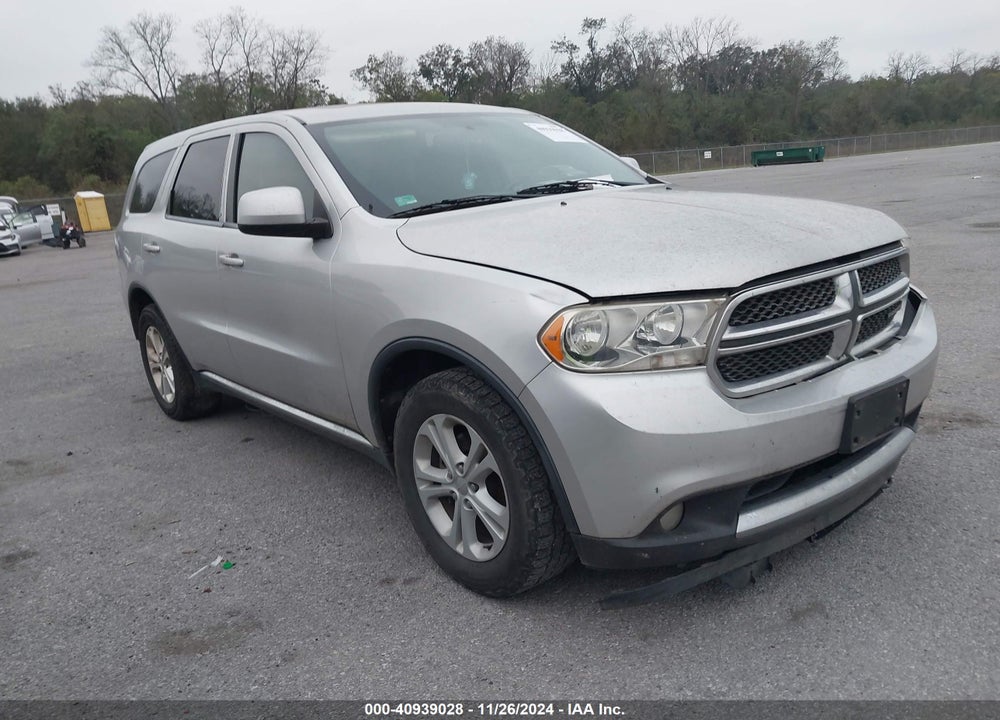 2013 DODGE DURANGO SXT VIN: 1C4RDHAGXDC571943