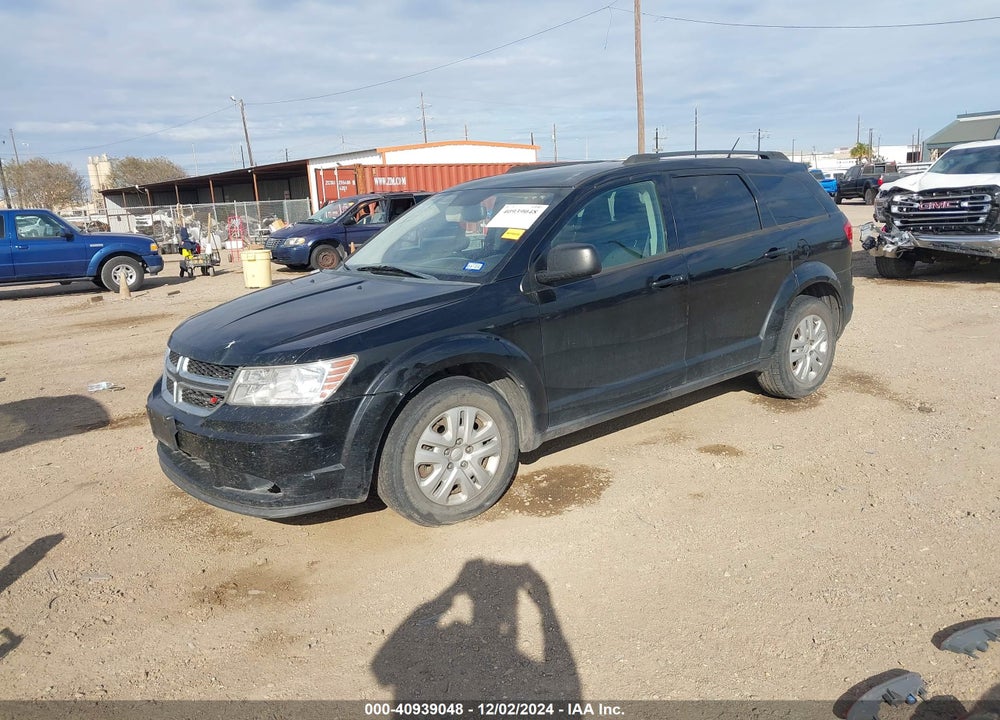 2016 DODGE JOURNEY SE VIN: 3C4PDCAB3GT151688