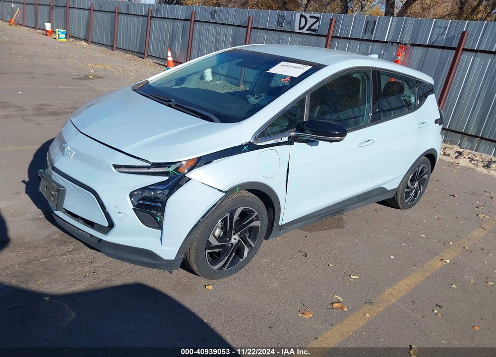 2022 CHEVROLET BOLT EV FWD 2LT VIN: 1G1FX6S01N4129573