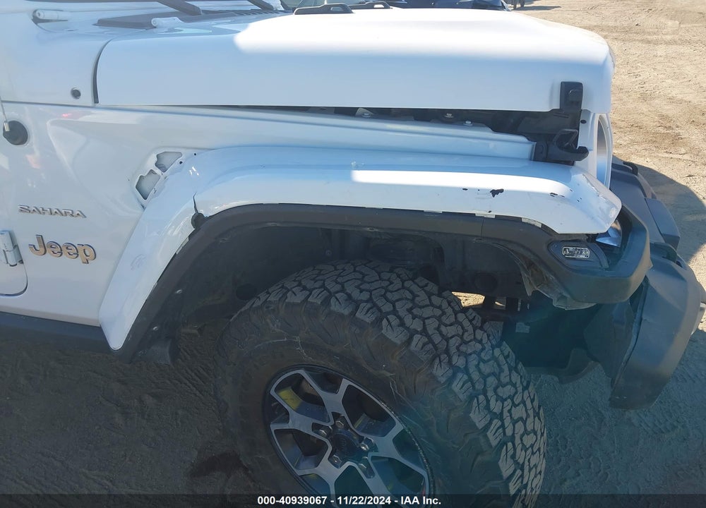 2021 JEEP WRANGLER UNLIMITED SAHARA 4X4 VIN: 1C4HJXEN3MW714043