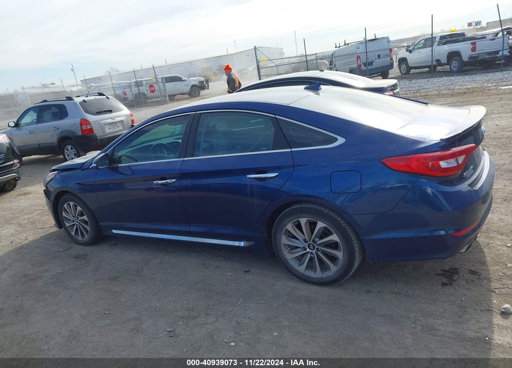 2016 HYUNDAI SONATA SPORT VIN: 5NPE34AF5GH353760