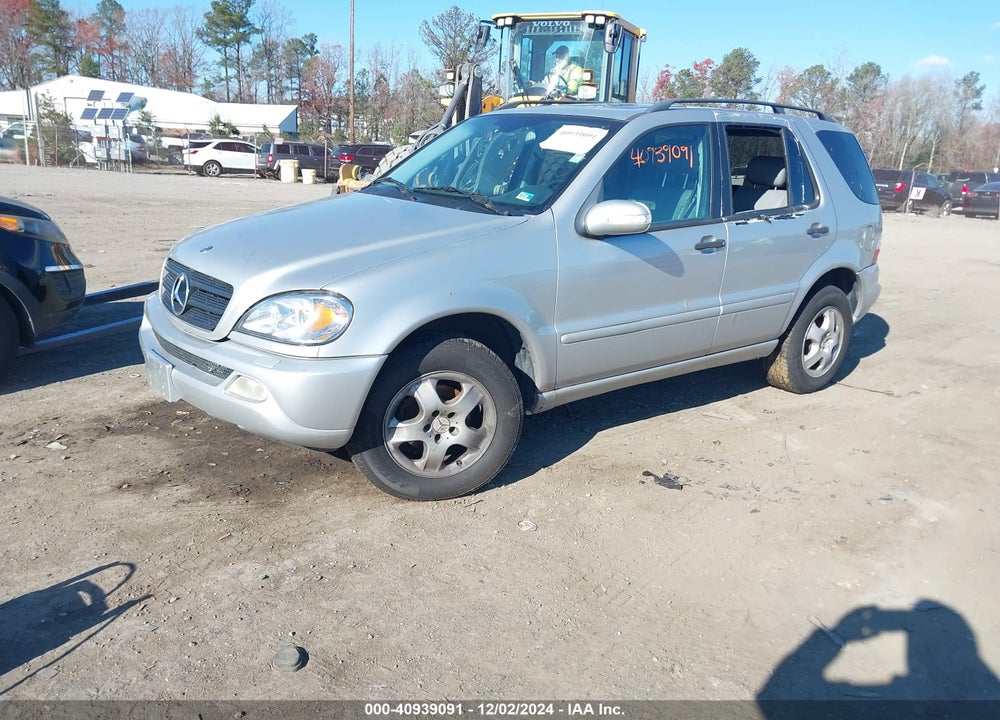 2002 MERCEDES-BENZ ML 320 VIN: 4JGAB54E42A321842