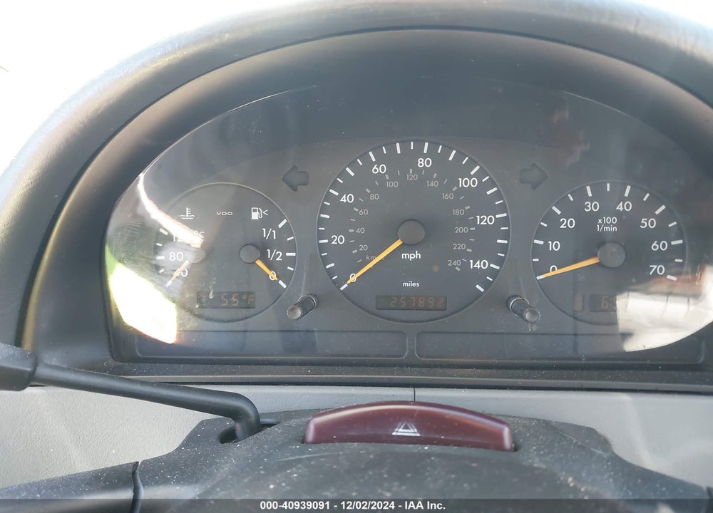 2002 MERCEDES-BENZ ML 320 VIN: 4JGAB54E42A321842