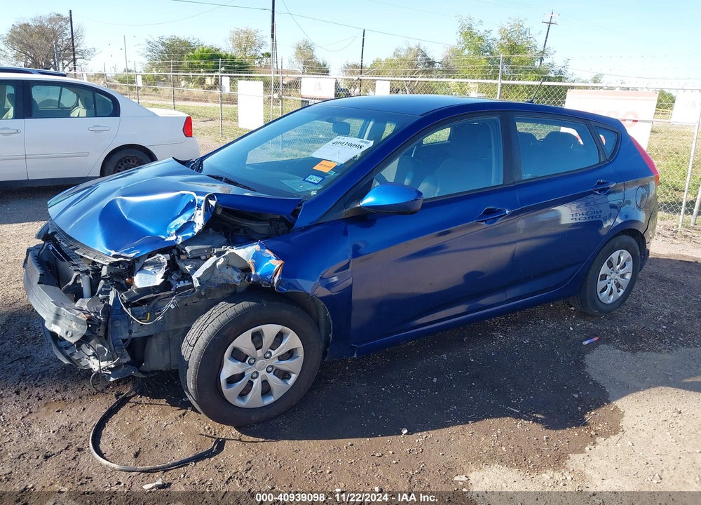 2017 HYUNDAI ACCENT SE VIN: KMHCT5AE1HU345257