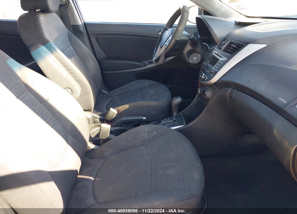 2017 HYUNDAI ACCENT SE VIN: KMHCT5AE1HU345257