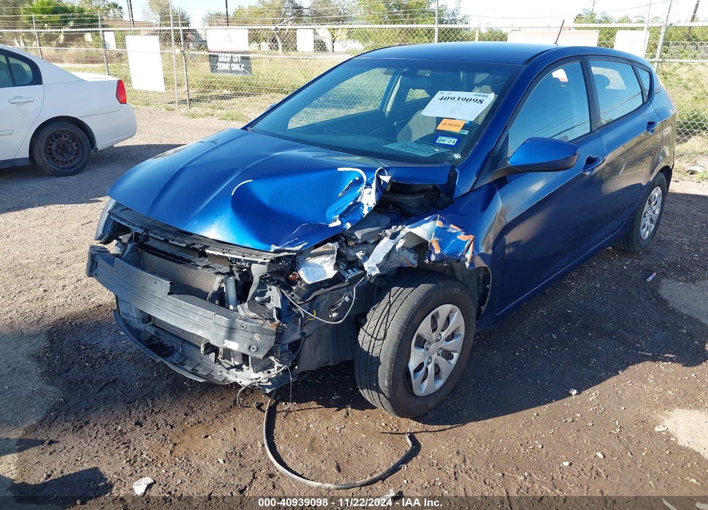 2017 HYUNDAI ACCENT SE VIN: KMHCT5AE1HU345257