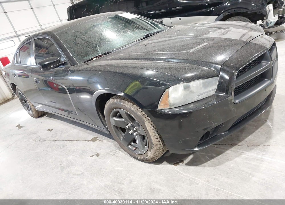 2014 DODGE CHARGER POLICE VIN: 2C3CDXAT0EH149048