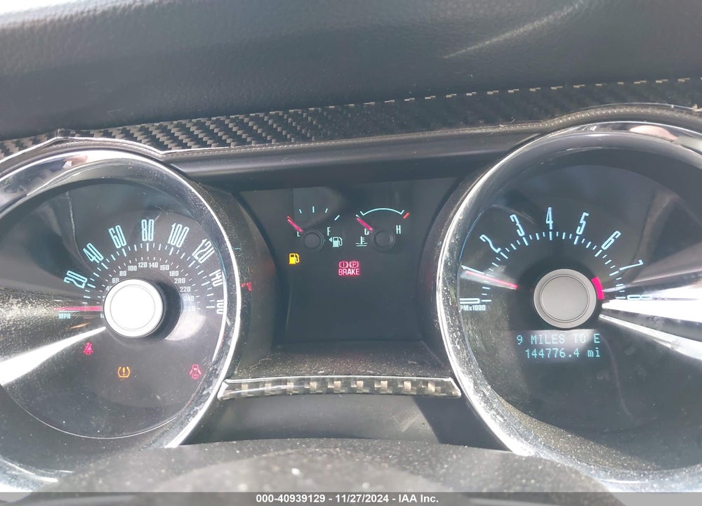 2012 FORD MUSTANG VIN: 1ZVBP8AM2C5210530