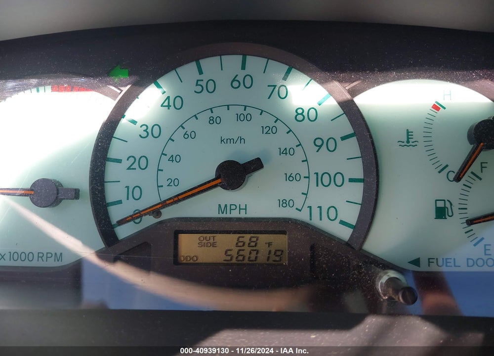 2004 TOYOTA COROLLA LE VIN: 2T1BR32E44C286682