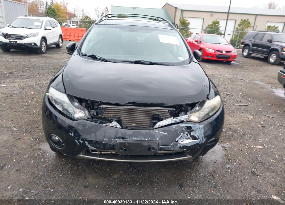 2009 NISSAN MURANO SL VIN: JN8AZ18U29W004783