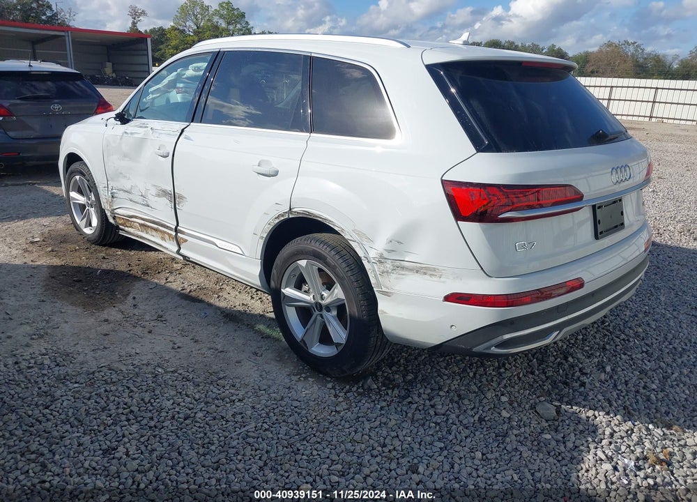 2023 AUDI Q7 PREMIUM PLUS 45 TFSI QUATTRO TIPTRONIC VIN: WA1LCBF73PD031180