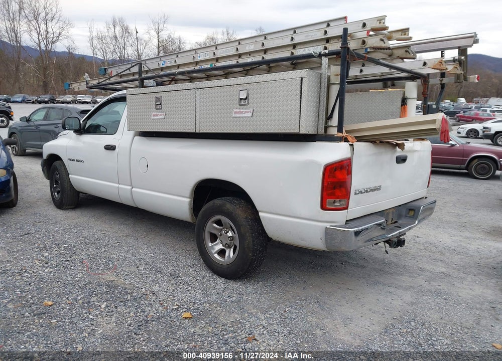 2002 DODGE RAM 1500 ST VIN: 1D7HA16N72J250251