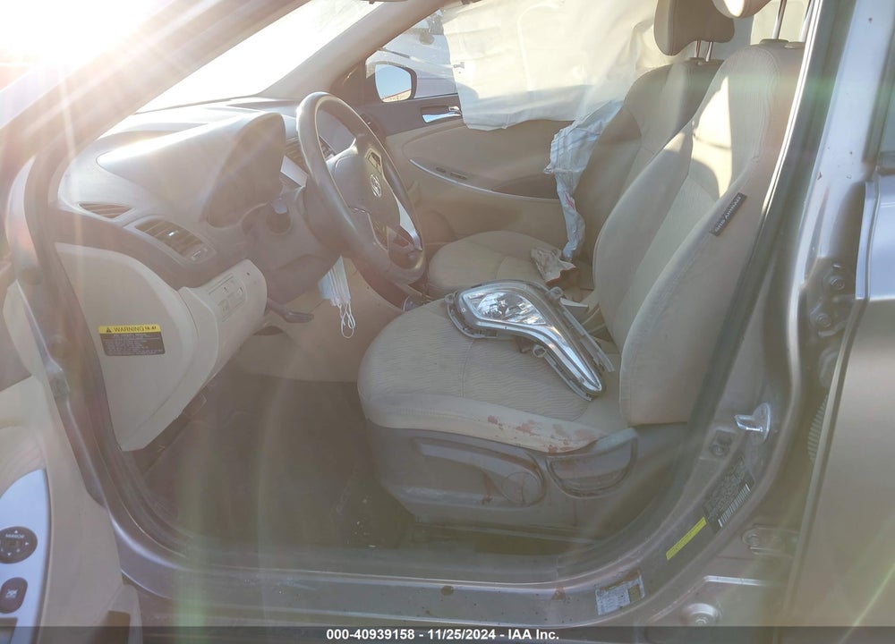 2014 HYUNDAI ACCENT GLS VIN: KMHCU4AE6EU626585