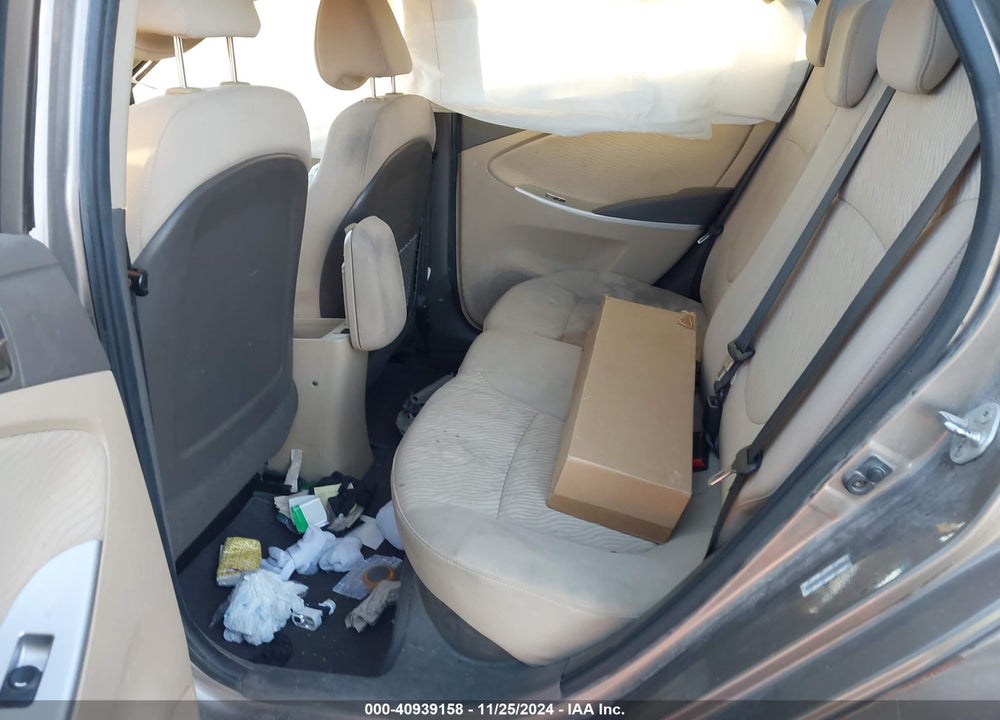 2014 HYUNDAI ACCENT GLS VIN: KMHCU4AE6EU626585