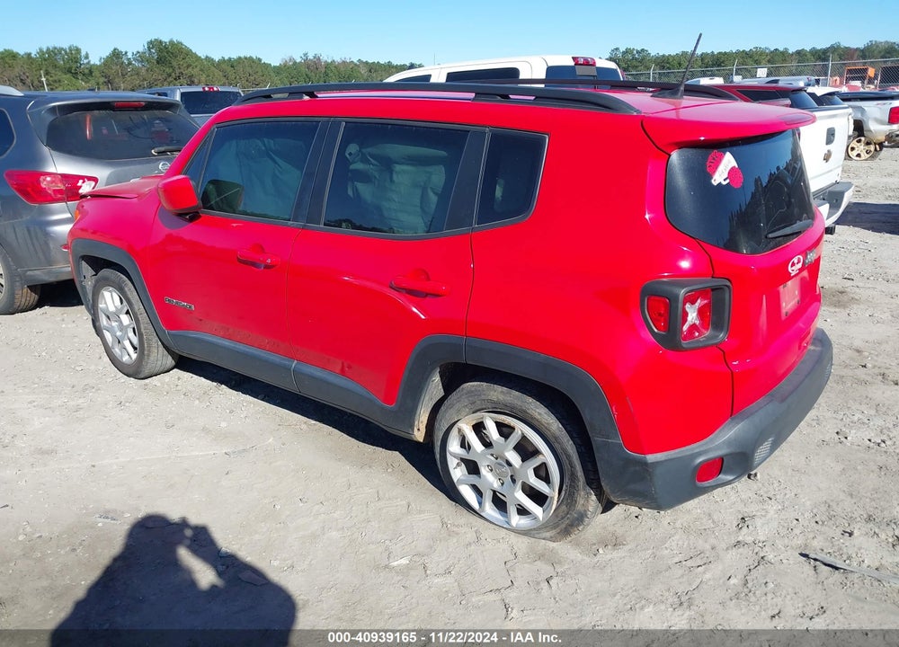 2019 JEEP RENEGADE LATITUDE FWD VIN: ZACNJABB8KPK87850