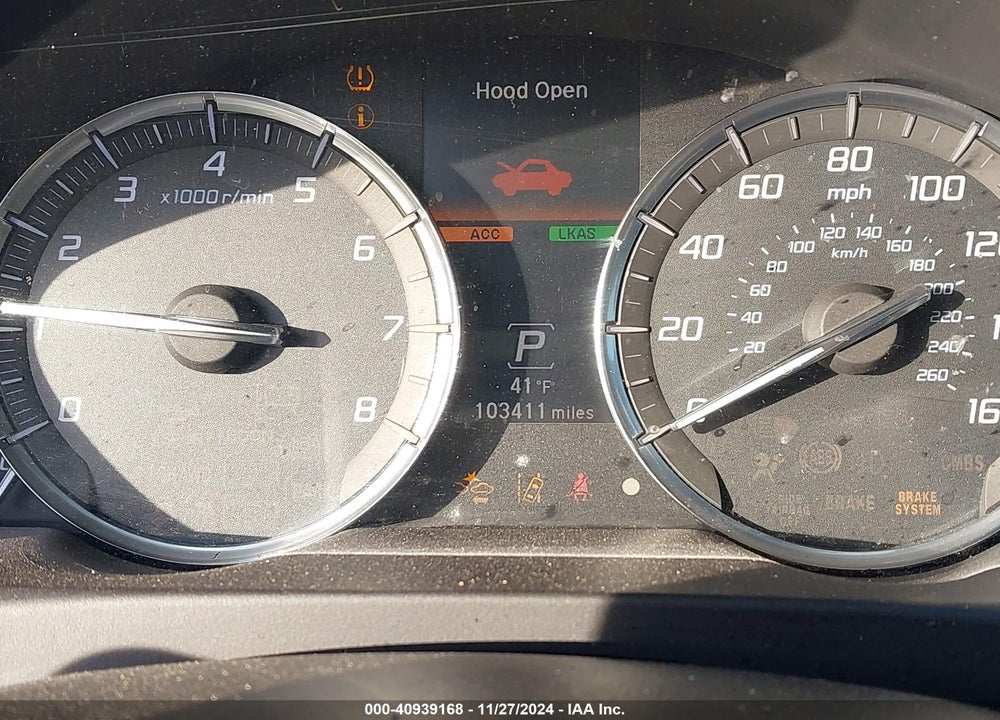2019 ACURA TLX TECH PKG VIN: 19UUB3F4XKA001520
