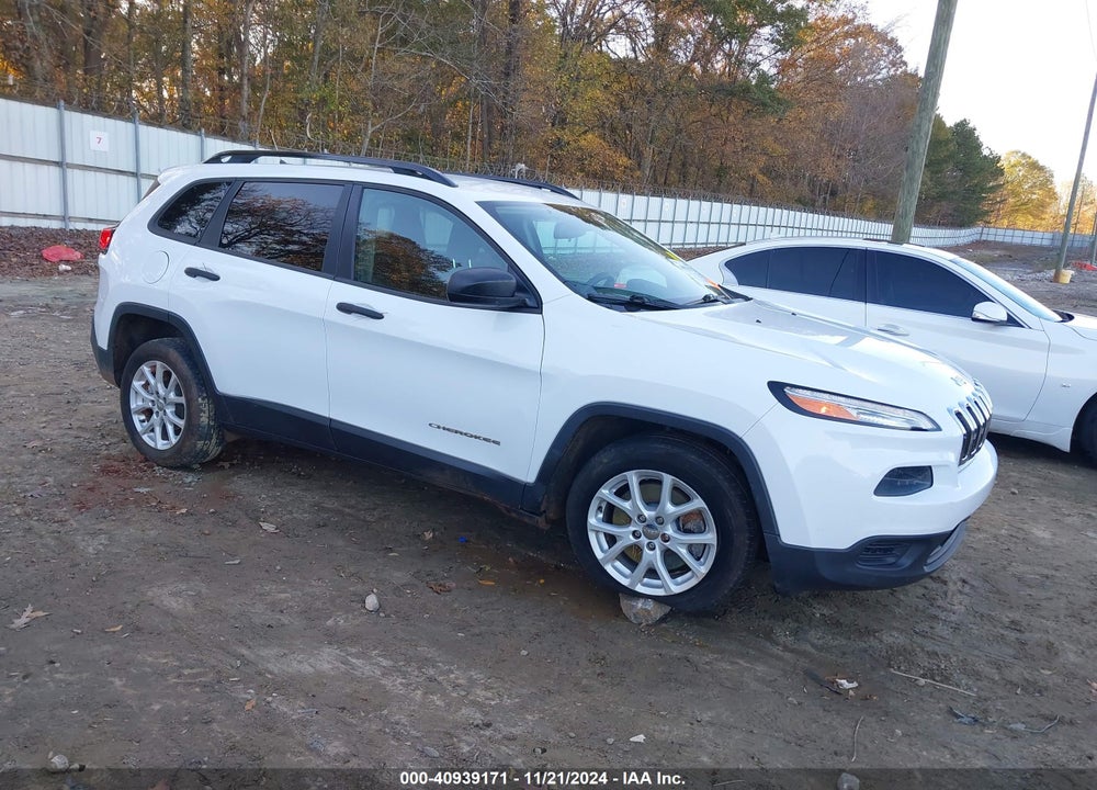 2016 JEEP CHEROKEE SPORT VIN: 1C4PJLAB8GW273546