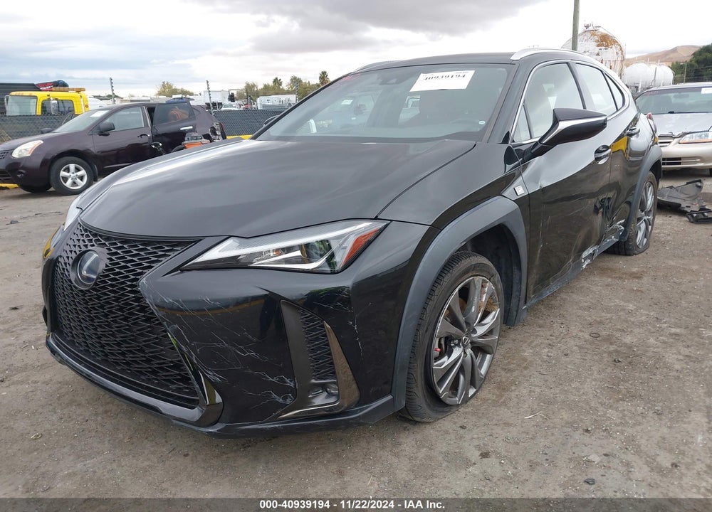2019 LEXUS UX 250H F SPORT VIN: JTHU9JBH1K2012339